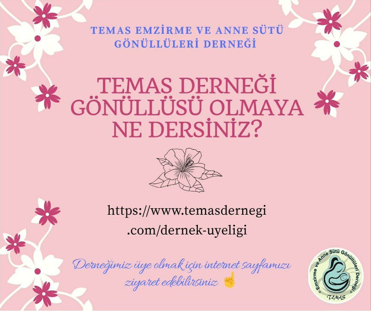 TEMASDER's tweet photo. Bizimle gonullu olmaya anne sutu ve emzirme savunucusu olmaya ne dersiniz👇
https://t.co/Be9545EIS2 https://t.co/BW9OaH7r0H