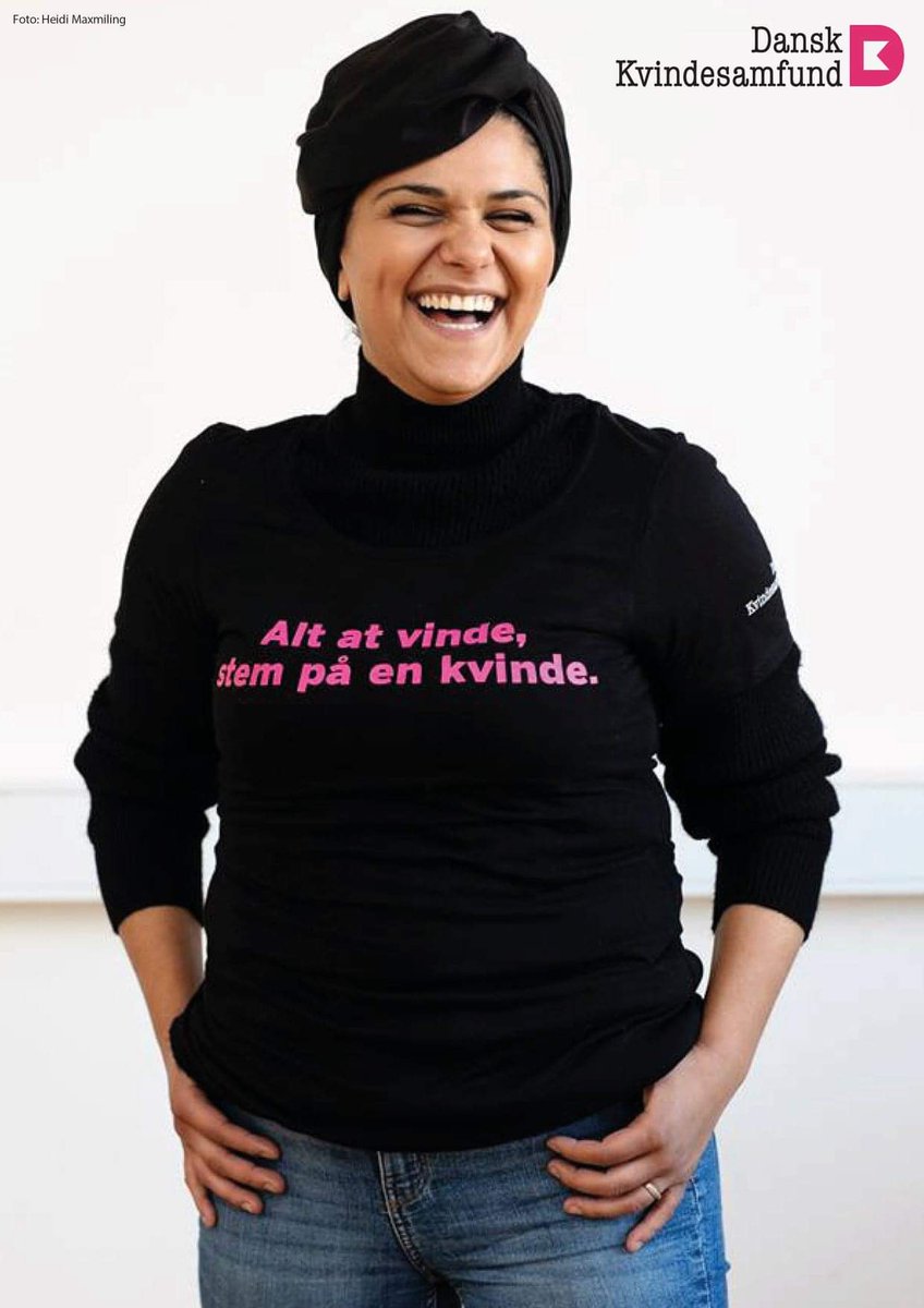 Kvindesamfund's tweet image. #AltAtVinde #StemPåEnKvinde