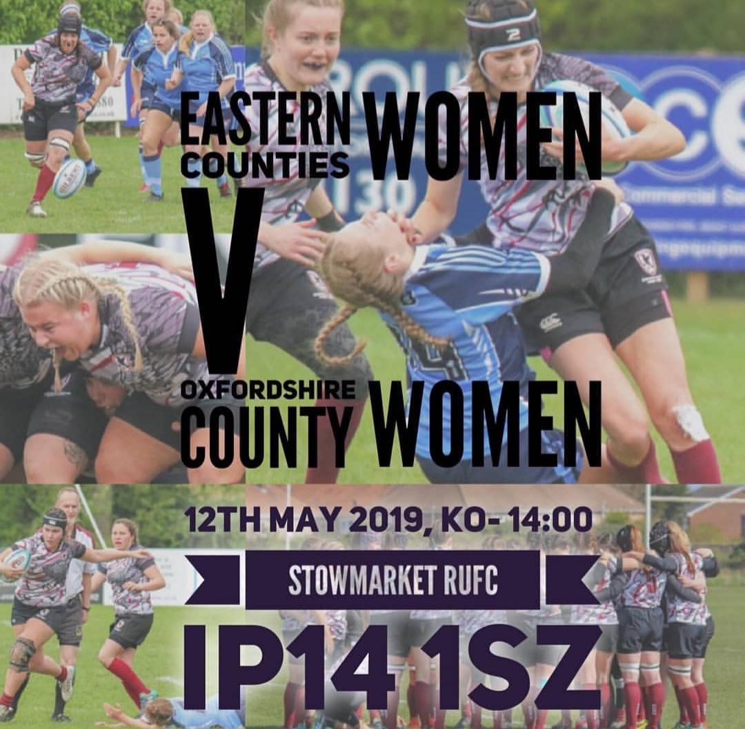 This weekend <a href="/StowmarketRUFC/">Stowmarket Rugby</a> 
Get down &amp; support <a href="/ECRURUGBY/">Eastern Counties RU</a> Women vs #Oxfordshire
#sausageandsmash
#theraveniscoming