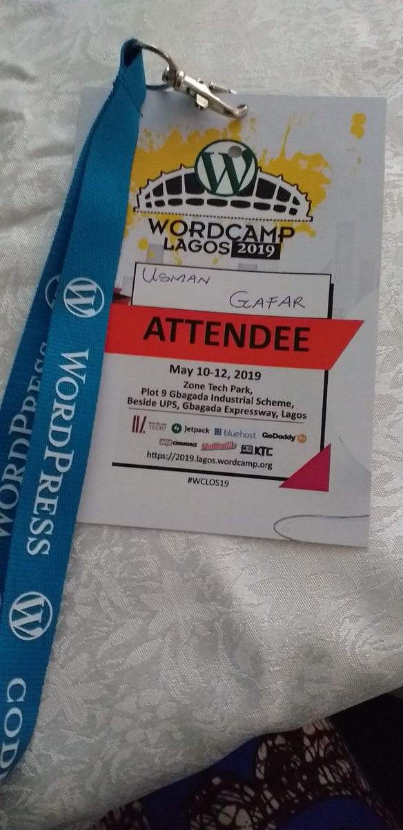 ibngafar's tweet image. Here already at the @WordCampLagos ready to learn #WCLOS19