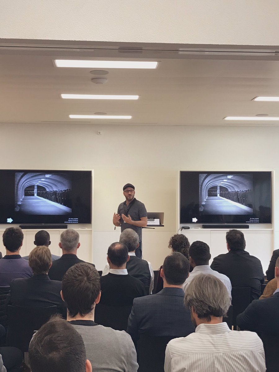 Alpict's tweet photo. “On réfléchit toujours à la l’humanisation des robots, mais on ne parle jamais de la robotisation de l’humain”. Merci #MarcAtallah, Dir. de
#lamaisondailleurs pour cette intro vivifiante! @Y_PARC #robotyx https://t.co/lzoHlKnnE8