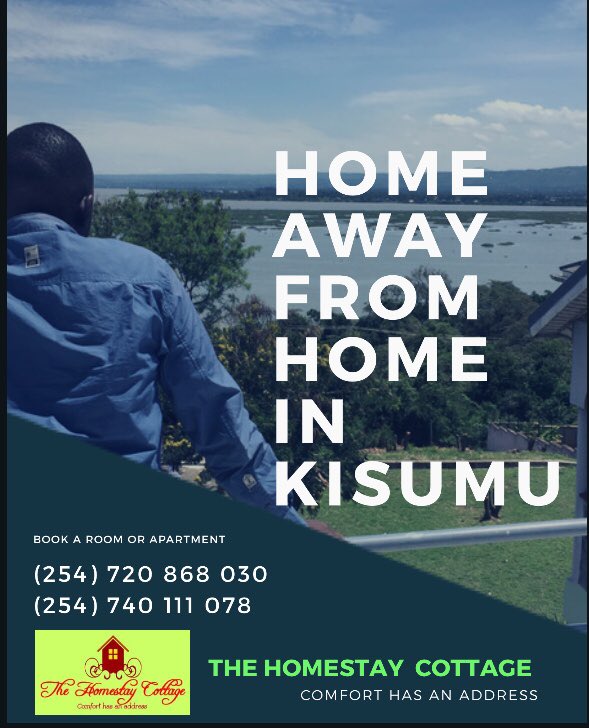 HomestayCottage's tweet photo. Sleek surroundings complemented with an up-close view of the Lake, its lush dotted islands, and the Park provide a strong dose of inspiration. #Comforthasanaddress #FridayFeeling #view #TembeaKenya @TourismKisumu @KisumuCountyKE @LetsTravelKenya ^SN https://t.co/Ugb2PPcTzs