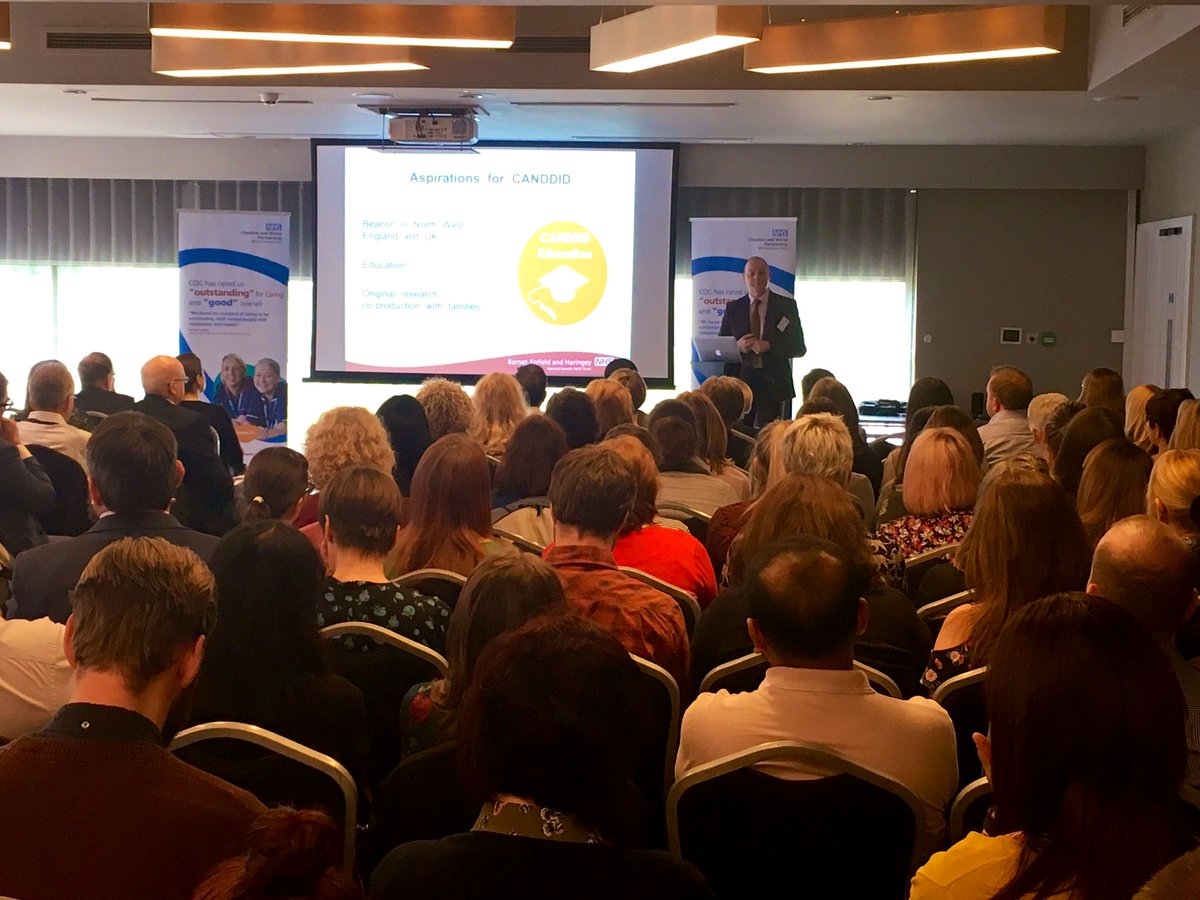 cwpnhs's tweet photo. So good to hear @KenCourtenay “@CANDDID1 is an interesting innovation, a beacon for the north west...working with families to succeed” #CANDDID19 https://t.co/YCAWnEfc62