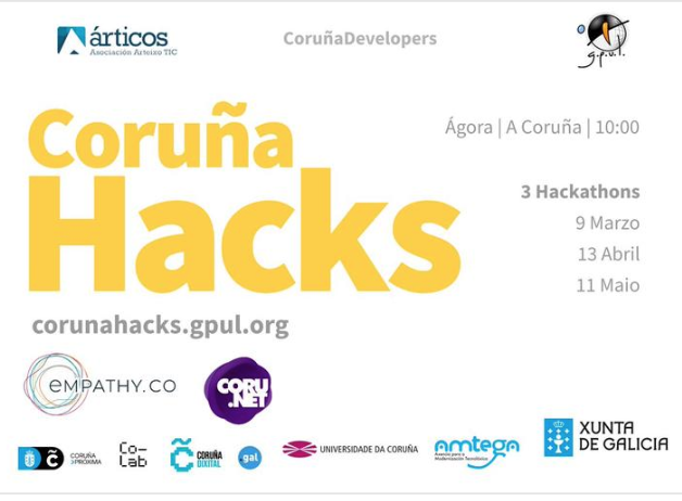 We’re excited to be participating in the third hackathon of #CoruñaHacks in <a href="/centro_agora/">Centro Ágora</a> tomorrow! We’re really looking forward to meeting everyone, learning more about the projects and sharing stories with the community of <a href="/CorunaDev/">CoruñaTech</a> and <a href="/Corunet/">Corunet by SNGULAR</a>. Come and join us!