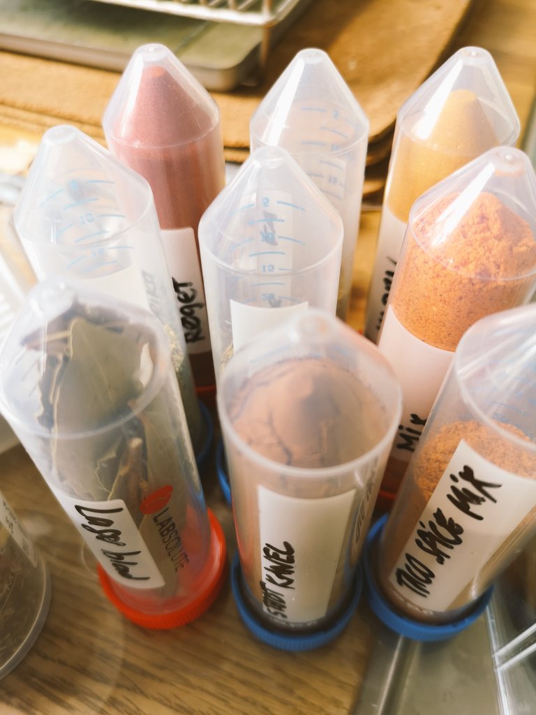 JRieksta's tweet image. I can&apos;t think of a better storage for spices. It&apos;s just a little bit obvious that I do spend some time in the lab #centrifugetubes  #labequipment