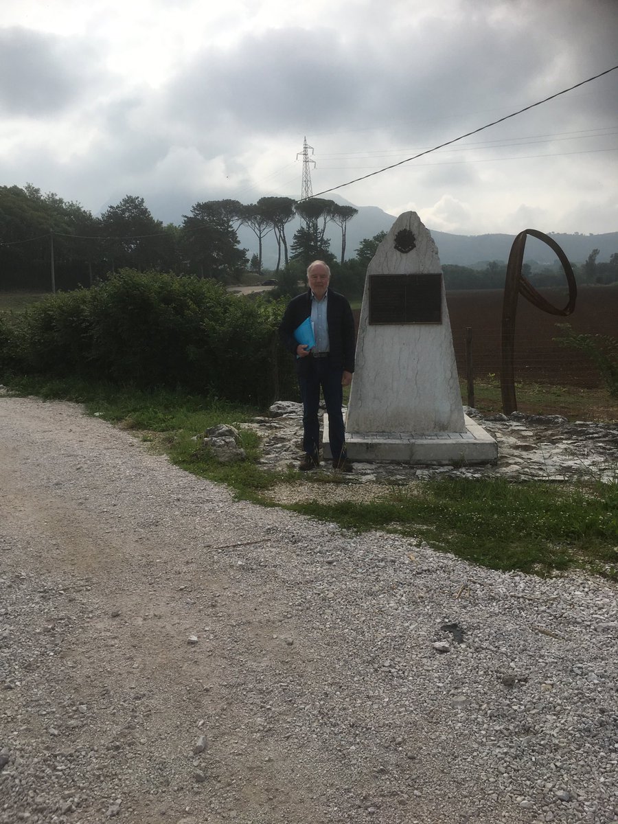 Bedford Memorial near 2nd Bedfords positions after assault river crossing to secure deployment of the Amazon Bridge. A costly victory but a significant action in contributing to the overall success of operations in the Liri Valley.