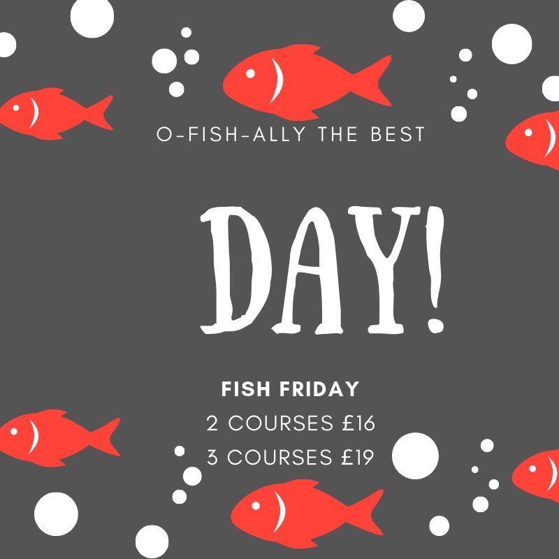 Fish friday 2 Courses £16 3 Courses £19 <a href="/duckhousecor/">The Duck House Pantry</a> #corbridge <a href="/VisitCorbridge/">Visit Corbridge</a> #eatoutnortheast #newcastle #ponteland #fishdish #diningout