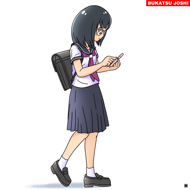 歩きスマホのtwitterイラスト検索結果