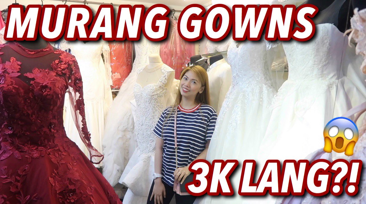 Murang gown online