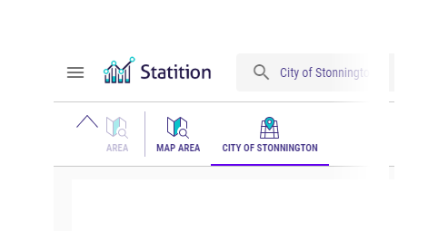 statition's tweet image. Coming soon: Pan to any area on the map to view the demographic of that area