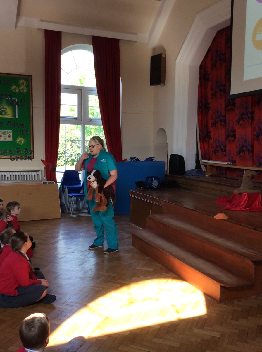 EastwayPrimary's tweet photo. This morning @EastwayPrimary have been learning all about pets from the lovely Becca from the @PDSA_HQ Today we will be having some very informative workshops so keep an eye out for your class #bringinglearningtolife #eastway #pdsa100 https://t.co/H6KsDyHkhz