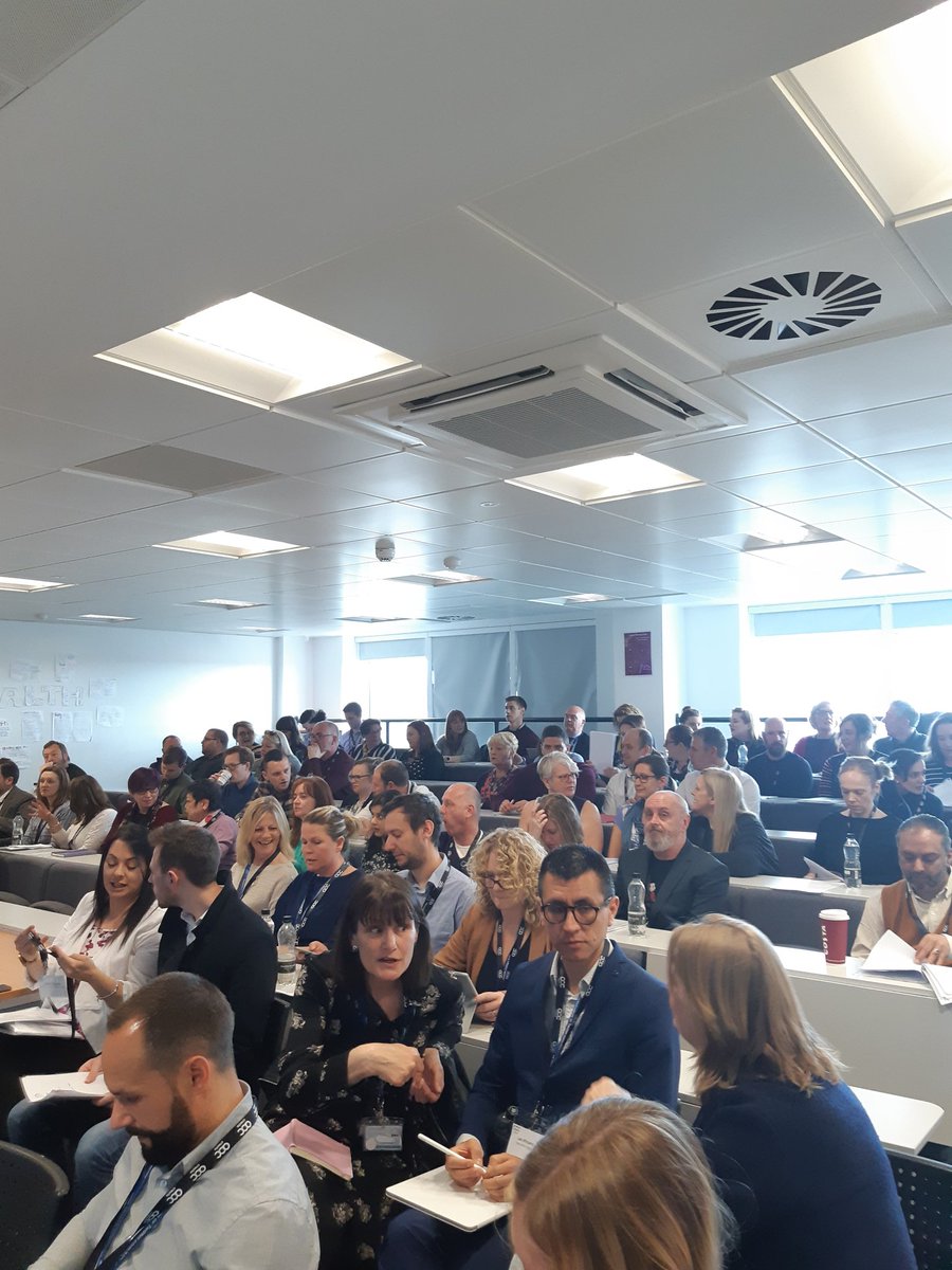 Scholframework's tweet photo. Full house at our North AoC College HE Research and Scholarship Conference #AoCHE @AoC_info @NCL_Coll_HE https://t.co/Mh5dLxYsB5