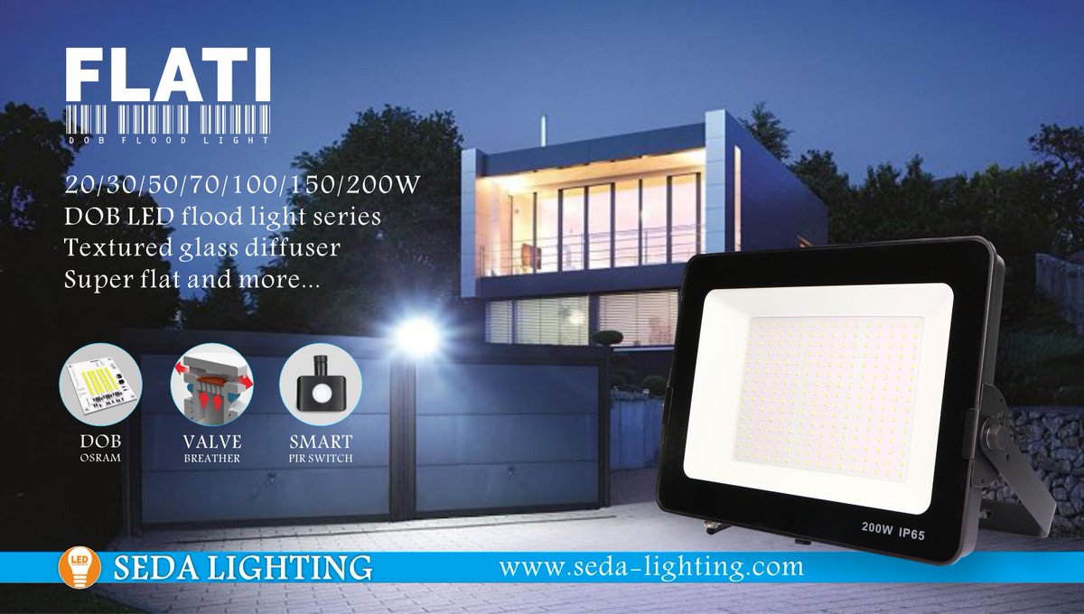 sedalighting's tweet photo. FLATI DOB LED flood light
20-200W OSRAM + driver on board
High performance + cost effective solution for area lighting applications
https://t.co/QN0g81F5vi
#sedalighting #flati #dob #ledfloodlight https://t.co/IambLHuvNq