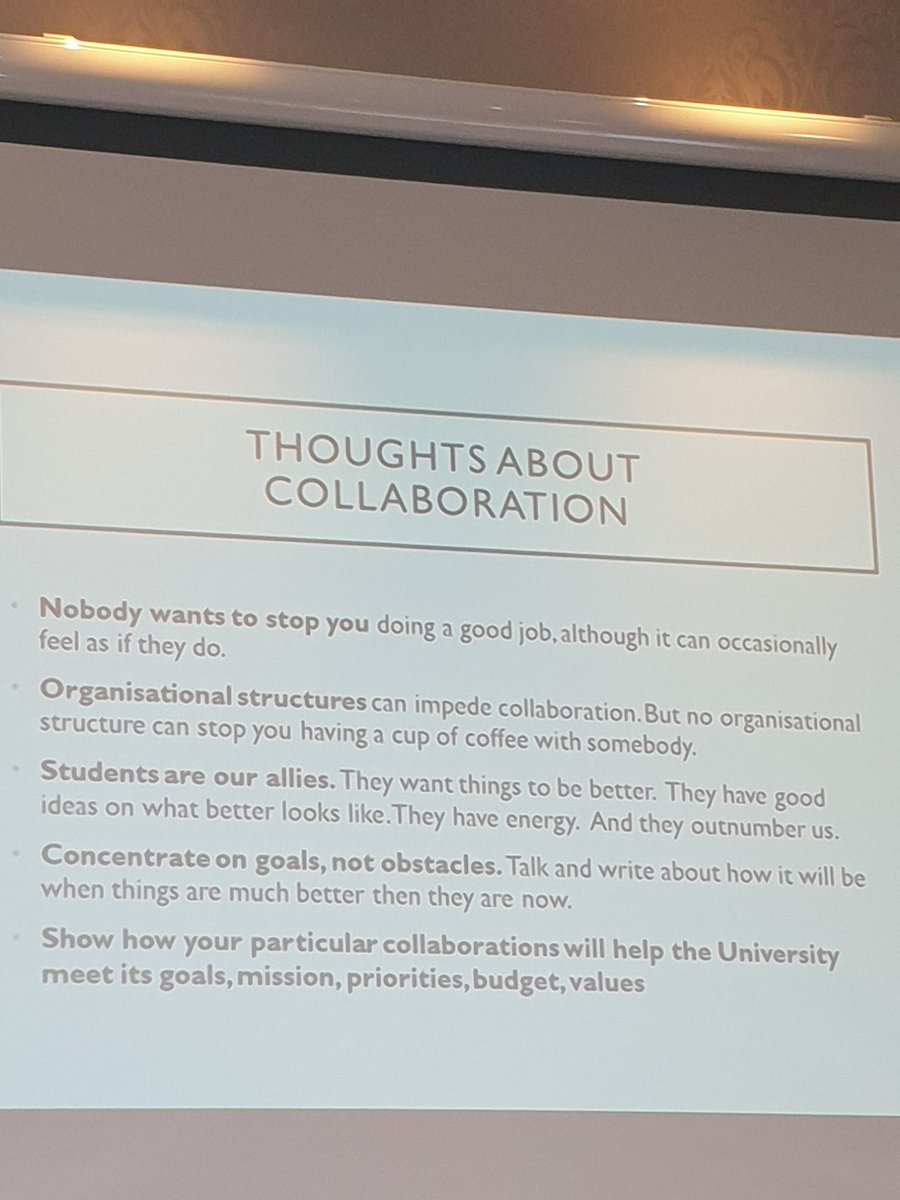 Keynote #sedaconf an important reminder that students bring much needed energy to all our conversations, are our allies and always outnumber us ! @portsmouthsu