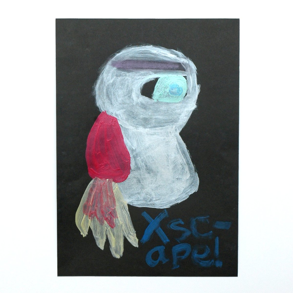 Spaceman Mal from #XScape, drawn by one of our daughters for #fanart Friday. Download XScape from the App Store: itunes.apple.com/gb/app/xscape/… - 
#fanartfriday #fanartfridays #spaceman #videogamecharacters #kidsdrawings #childrensdrawings #videogameart #kidspaintings #childrenspainting