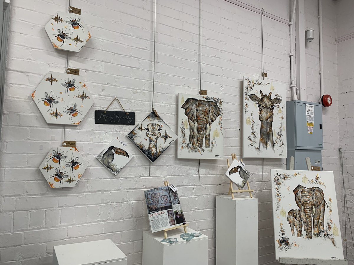 Setup for our Young Contemporaries exhibition is looking amazing! Make sure to pop in on Saturday, which is the opening day, to see the complete set of work and chat to the artists.