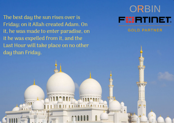 OrbinNetworks's tweet photo. #orbin #fortinetgoldpartner #Fortinet #FortiGuardLabs #FabricReady #SecurityFabric #FortinetLife #friday #jummah #ramadan https://t.co/a9X0tD90ga