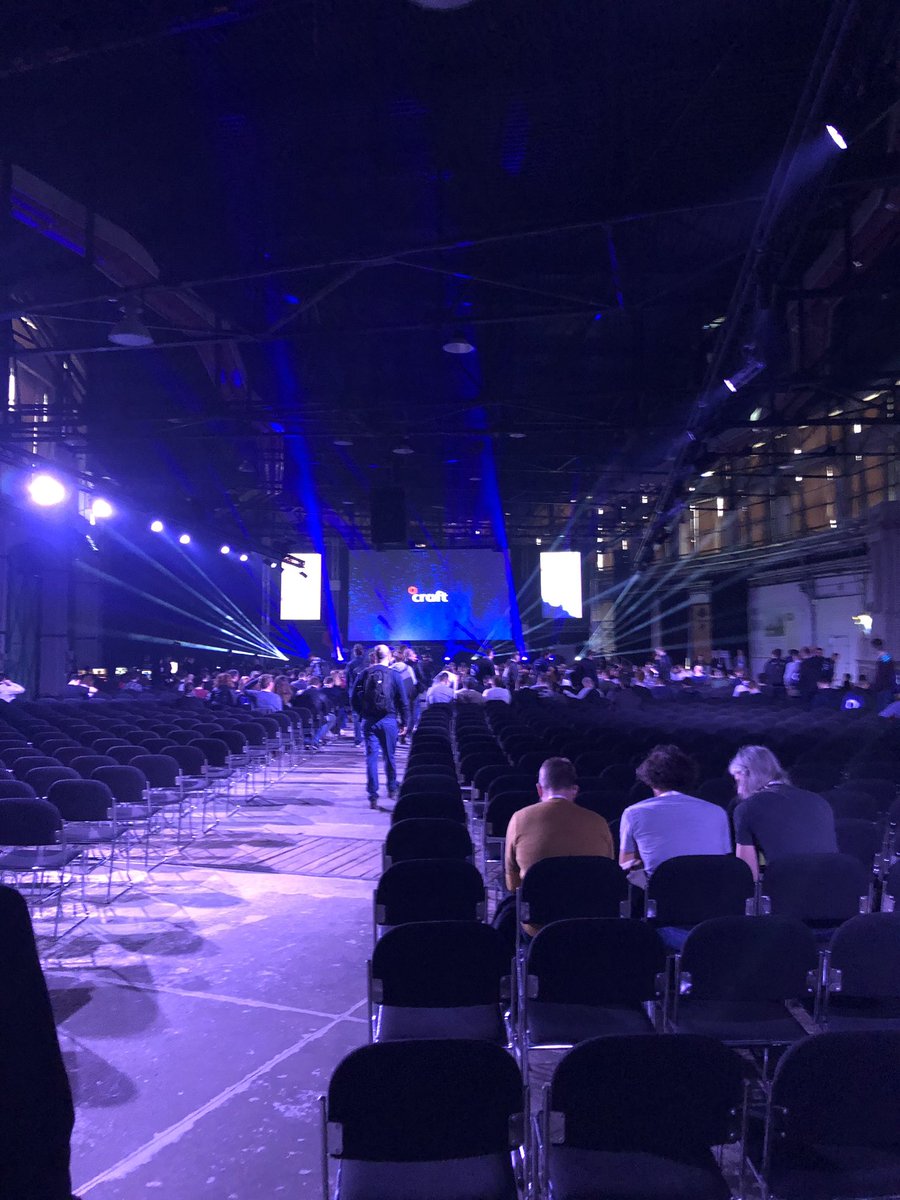 dixso9's tweet photo. Craft conference 2019. #craftconf https://t.co/6X7SAPGM6l