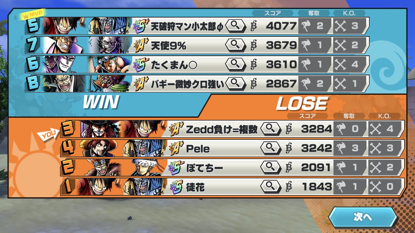 Zedd この仲間雑魚すぎ 人のせいにはしたくないけどこればかりは数字として残るから仕方ない 使えきれてないキャラを使うなカス共 ワンピース ワンピースバウンティラッシュ T Co Ksuoqmrdkv Twitter Zedd この仲間雑魚すぎ 人のせいにはしたくないけどこればかりは数字として残るから仕方ない 使えきれてないキャラを使うなカス共 ワンピース ワンピースバウンティラッシュ T Co Ksuoqmrdkv Twitter