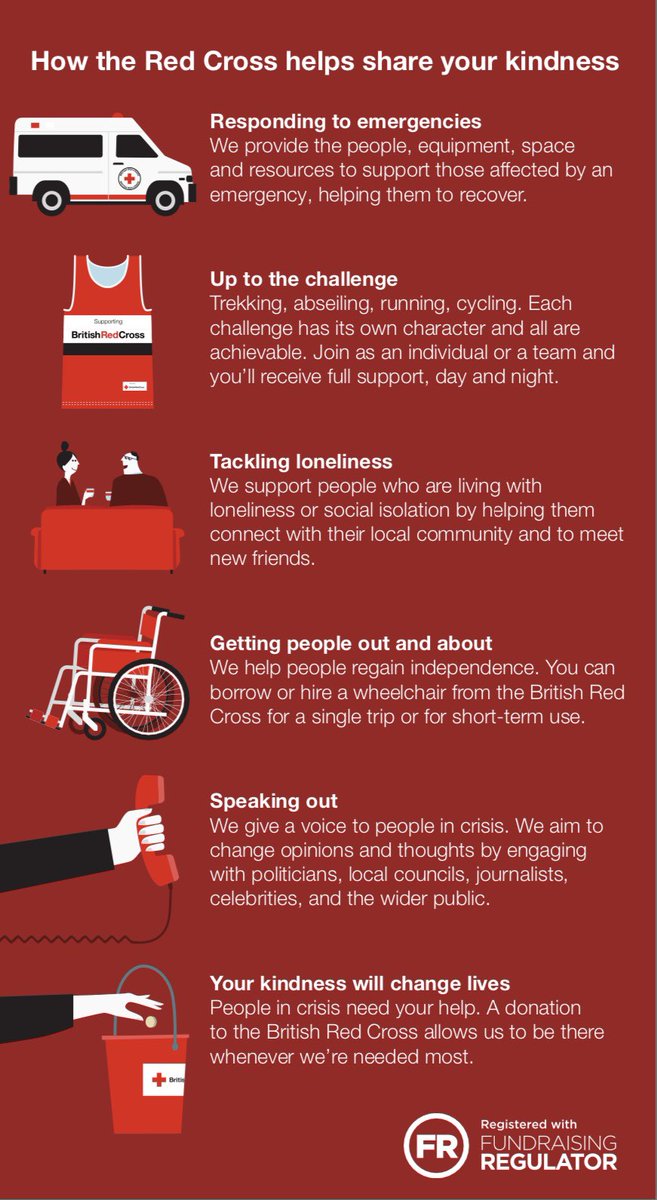 This week is #RedCrossWeek 🏥 and we want to share with you exactly what <a href="/BritishRedCross/">British Red Cross 🧡</a> do...

Find out how you can donate below 👇🏻

redcross.org.uk/get-involved/d…
