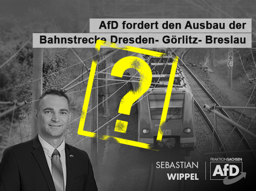 AfD_Check_SN's tweet photo. Sebastian Wippel, MdL der #AfD-Fraktion #Sachsen:
"Laut MDR soll die Zugverbindung Dresden-Breslau zum Jahresende eingestellt werden."

Falsch. Das schrieb der MDR letztes Jahr. Die Zugverbindung ist also schon eingestellt. Wippel hat sich im Jahr geirrt.

https://t.co/Onhoj9tolm https://t.co/yThP1SQR33