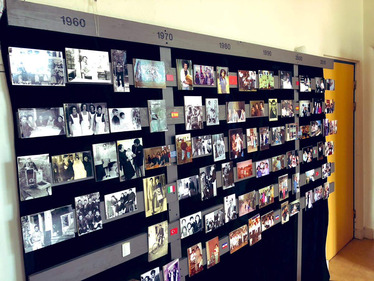 LearningLabLL's tweet image. Even de aandacht voor een prachtige en interessante tentoonstelling in onze thuisbasis buurthuis Rosa over historie van migranten in Utrecht #aanrader