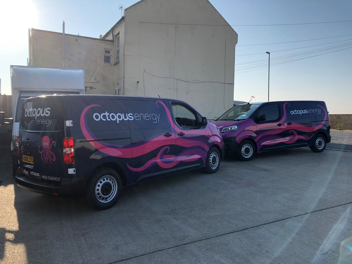 Octopus Energy, Full Digital Wrap.