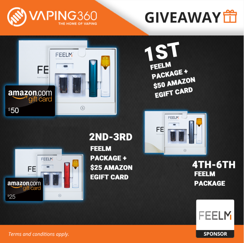 feelmtech's tweet image. 🎁🎁GIVEAWAY TIME! 🎁🎁
Click the link below to win 6 FEELM packages and $100 Amazon Egift cards! 👇👇
&amp;gt;&amp;gt;&amp;gt;&amp;gt;bit.ly/2E0cxhM&amp;lt;&amp;lt;&amp;lt;&amp;lt;
#feelmtech #feelminside #giveaway