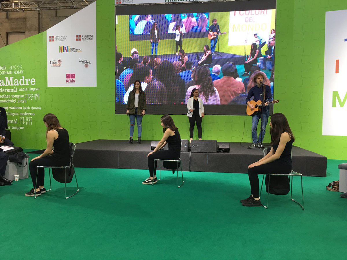crpiemonte's tweet photo. A #SalTo19, prosegue “Bulli a metà”con la rappresentazione teatrale che narra storie di #bullismo e #cyberbullismo tra #musica e #recitazione #CorecomPiemonte https://t.co/wkhMsCcHjz