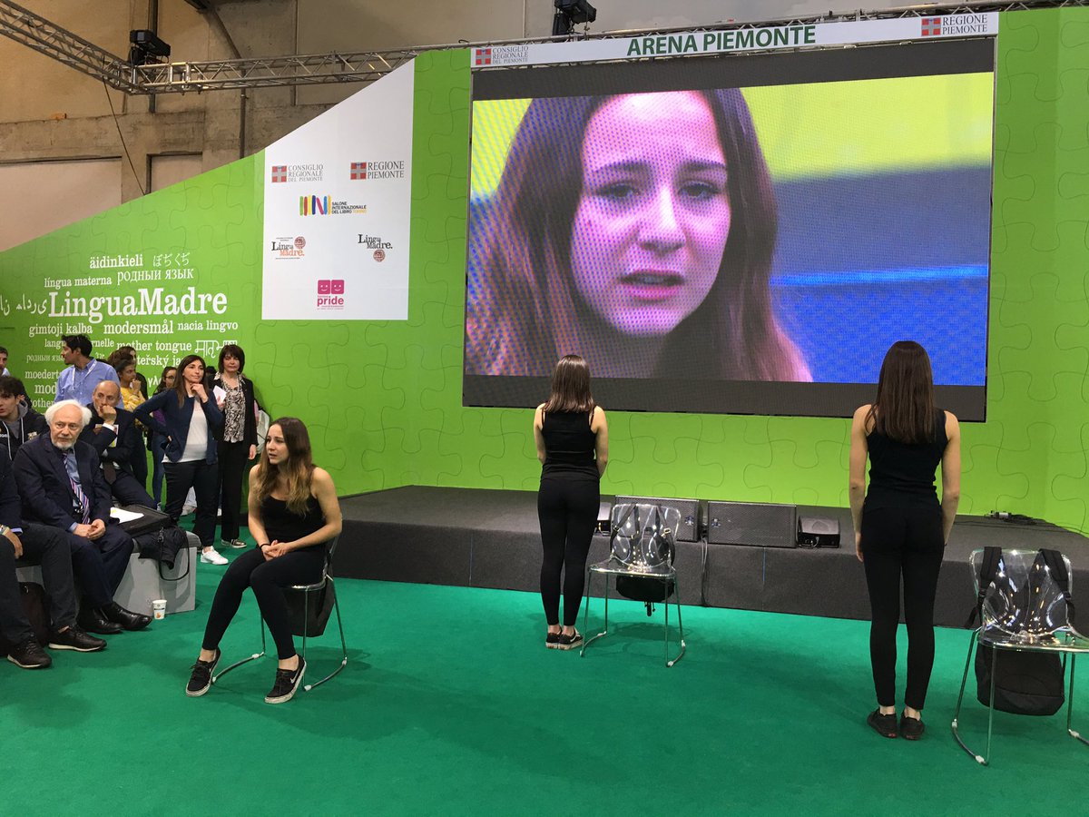 crpiemonte's tweet photo. A #SalTo19, prosegue “Bulli a metà”con la rappresentazione teatrale che narra storie di #bullismo e #cyberbullismo tra #musica e #recitazione #CorecomPiemonte https://t.co/wkhMsCcHjz