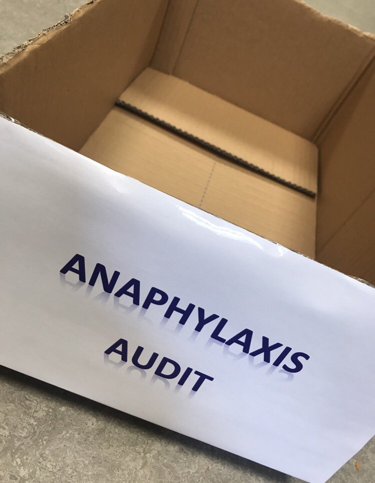 CNSSinead's tweet photo. #anaphylaxisawarenessweek Our quality improvement Anaphylaxis audit @Whithealth will be presented via poster at the @RCPCHtweets conference this year! #printinginprogress #Proud to work in a team of motivated individuals. We are now re-auditing our interventions #readyforpart2 https://t.co/xw5A0QonPw