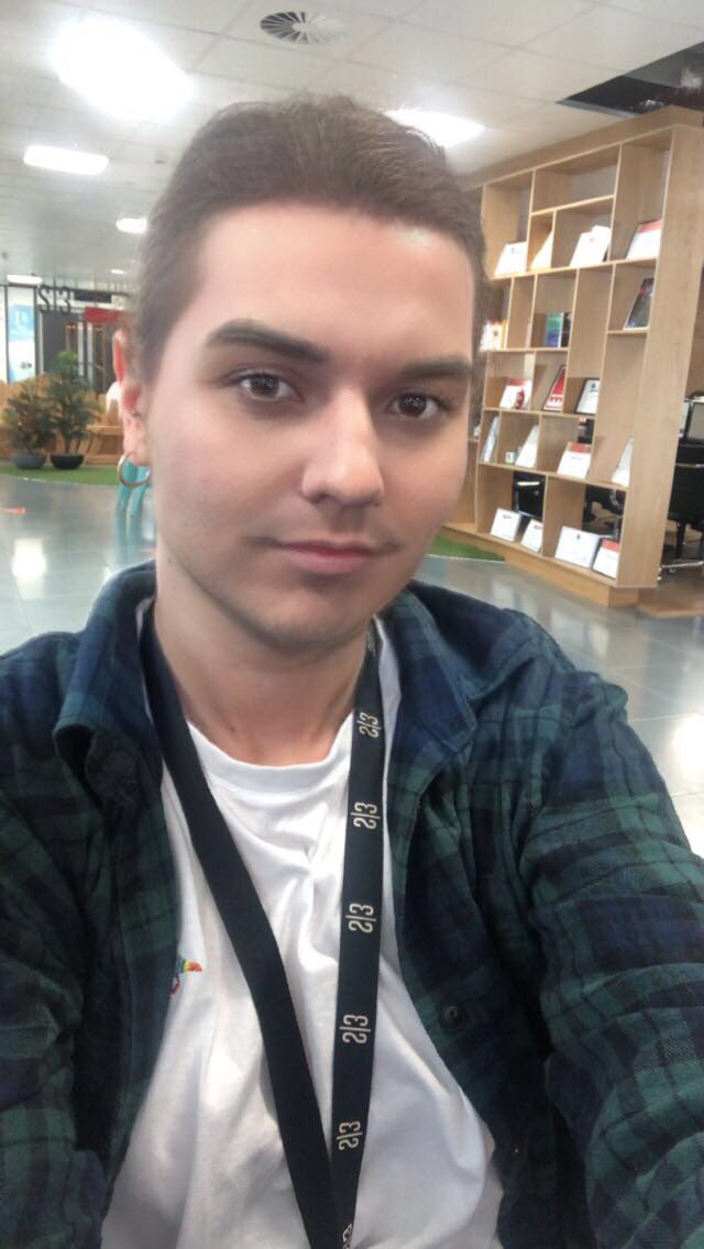 The new gender switch <a href="/Snapchat/">Snapchat</a> filter has been all the talk in the office this morning 🤣 Can you guess which #TeamS3 members we’ve switched? 👻