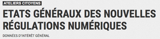 #EGNnum Participez à notre atelier sur les données d'intérêt général 

Mercredi 15 mai 2019
Bibliothèque François Mitterrand
 Entrée Est - Hall Est - Salle 70
75013 Paris
Inscriptions : 
weezevent.com/etats-generaux…

<a href="/Arcep/">Arcep</a> <a href="/Conseil_Etat/">Conseil d'État</a> <a href="/Martin_u/">Martin Untersinger</a> <a href="/Pixels/">Victoria K</a> <a href="/cedric_o/">Cédric O</a> <a href="/babgi/">Gilles Babinet</a> <a href="/SalsaHayek/">Salwa TOKO</a>