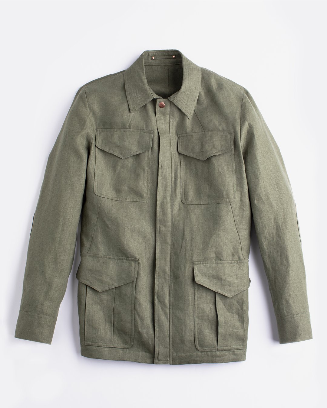 Private white vc linen field jacket hot sale