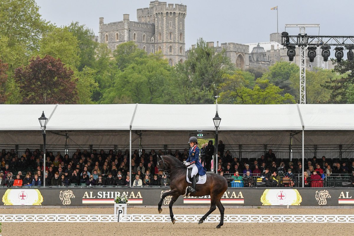 We'll be back in the Castle Arena at 17:15 for the CDI4* FEI Al Shira’aa Grand Prix Freestyle to Music. Can Charlotte Dujardin top the table once again?

Tune in to our Facebook at 17:15 to watch LIVE and find out.
