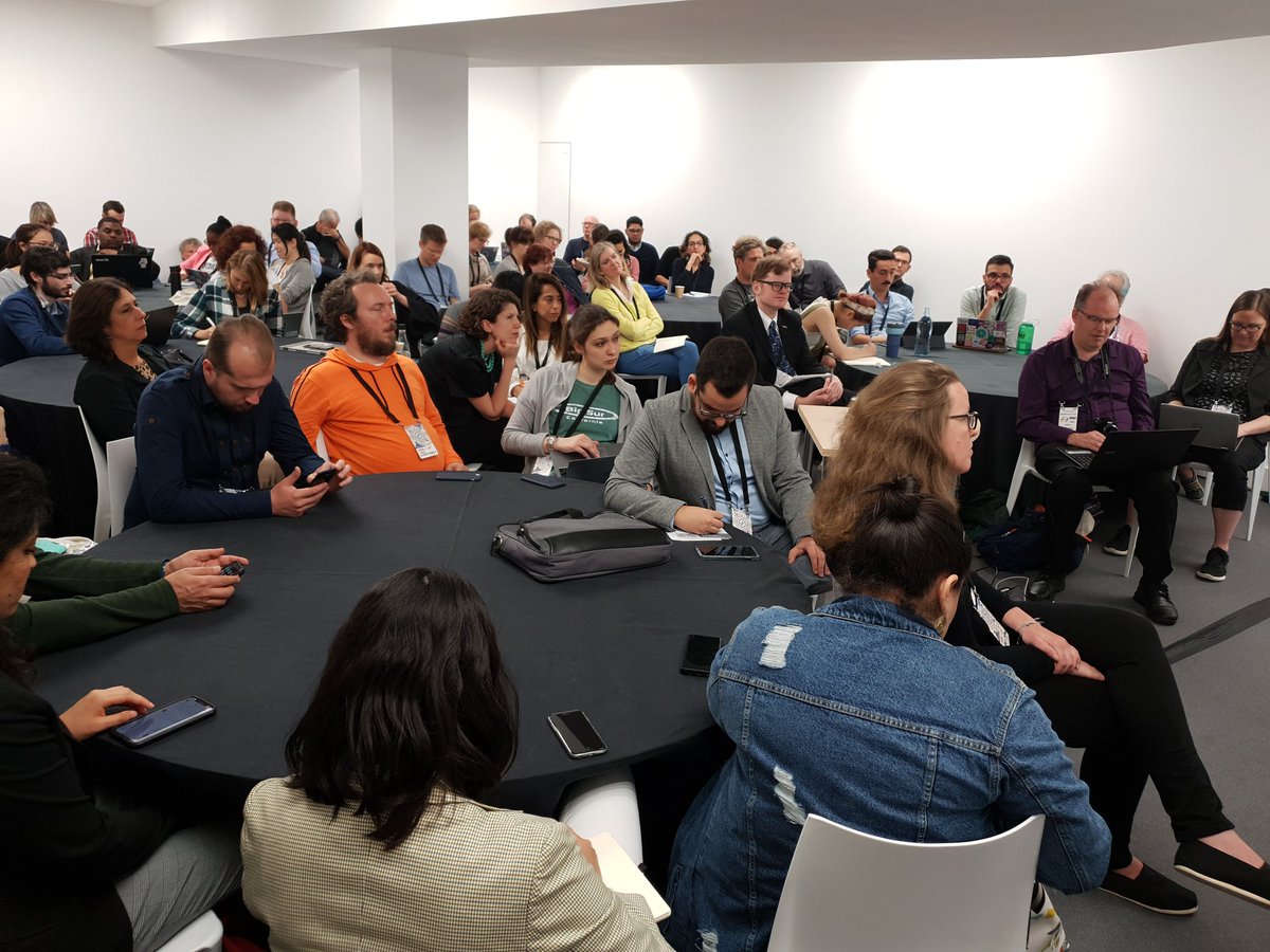 nmileszyk's tweet photo. So great to see so many people at @ccglobalsummit who wants to discuss if #openness contradicts #privacy - thanks @tvol for organizing the session "Right(s) balance: Open by default vs privacy by design" 🤗 #CCSummit - reminds me of a great talk of @martintisne at #pdfcee19 https://t.co/yyCxHs1W7x