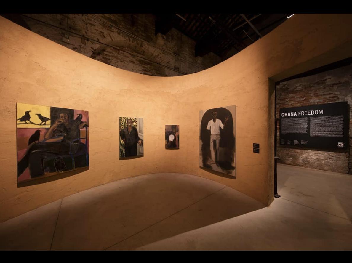 Lynette Yiadom-Boakye in Ghana's first national pavilion at the Venice Biennale!

#lynetteyiadomboakye #ghana #labiennaledivenezia
<a href="/labiennale/">labiennale</a>
