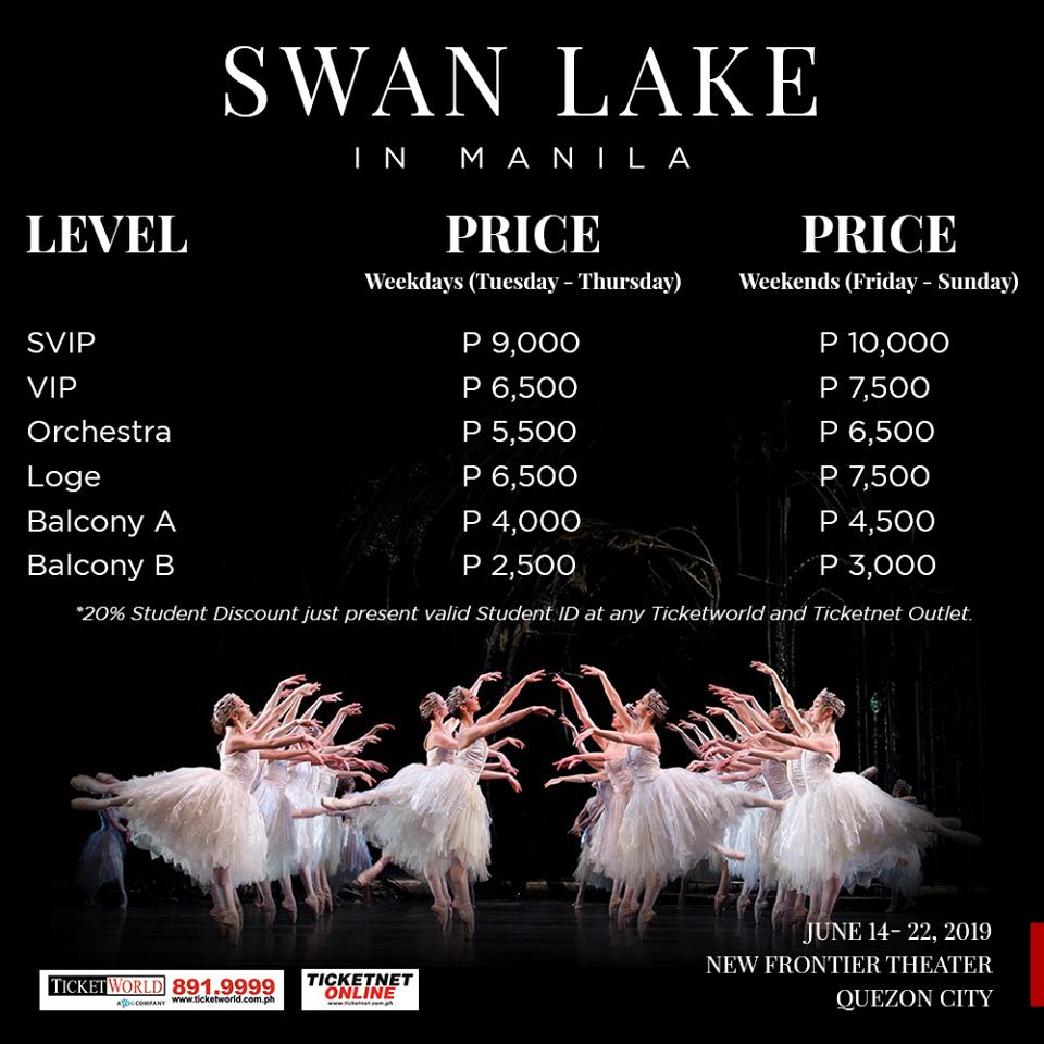 NewFrontierPh's tweet photo. 🦢 Tickets for Swan Lake are now up for grabs online at https://t.co/GazEpwPbRp!
You don't want to miss the grandest ballet event in the Philippines!
#SwanLakePH #MoscowBallet #SwanLakeManila#LaClassique #NinaKaptsova #AlexanderVolchkov #NewFrontierTheater #ExperienceAraneta https://t.co/9wBcbImwSx
