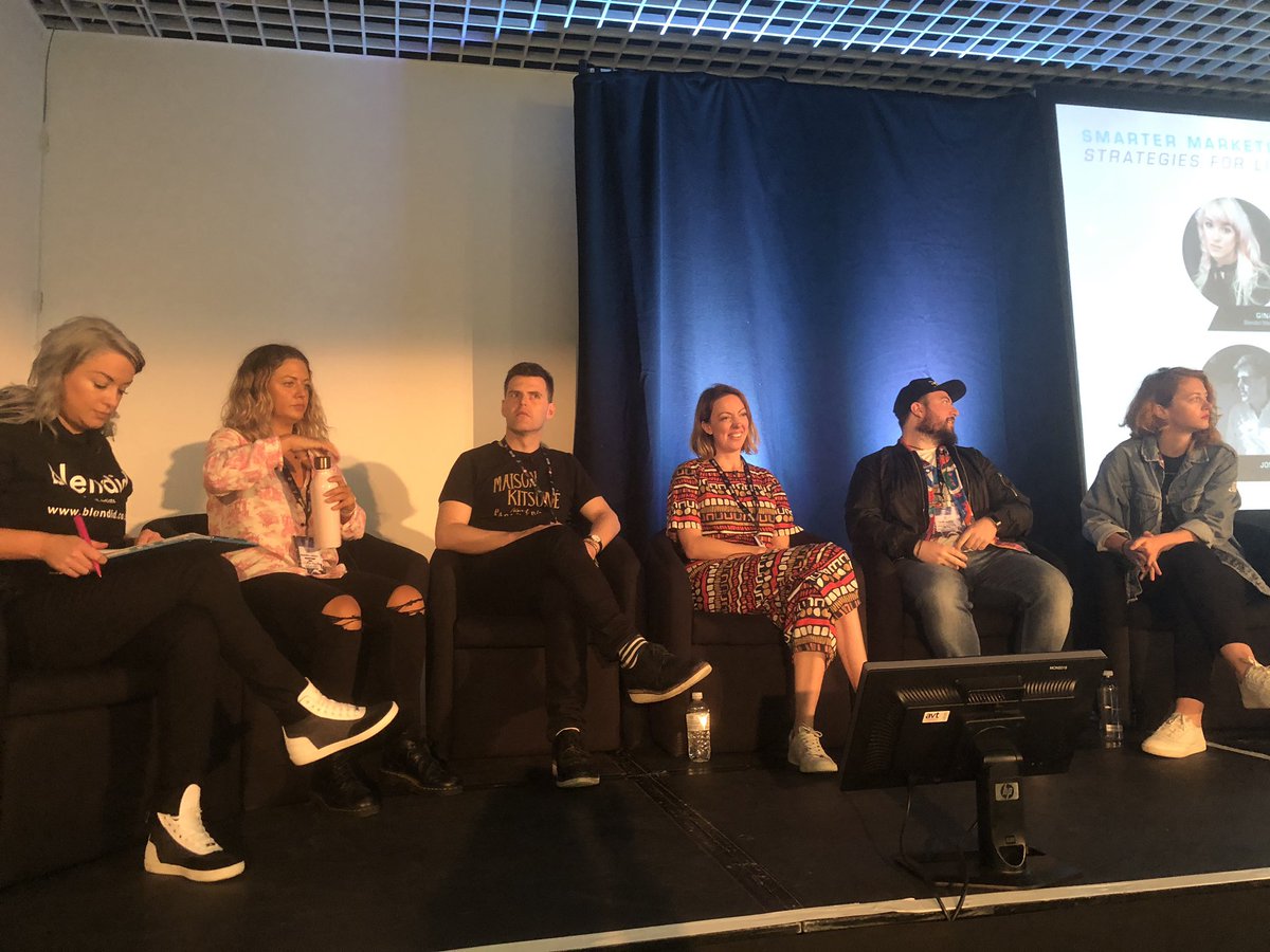 Great tips from <a href="/roberta15/">Roberta Hickey</a> on how to push ticket sales online &amp; one way is to tag your regular goers #FestivalLive19 <a href="/TomPaulMaya/">Tom Maya</a> @DerekMacHale