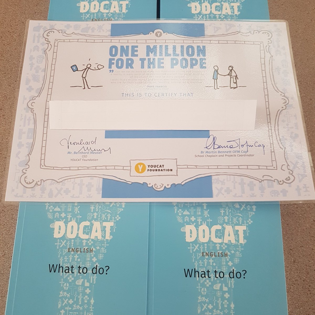 #DOCAT Projects final presentations today in Rochestown College. Very high standard. #YouCat #RoCo