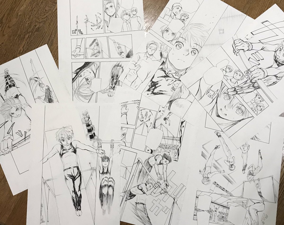ムーンランド 18話もお読みいただきありがとうございます!試合が始まると体操シーンの連続で作画的には苦労しつつ、楽しんで描いております!!
今週は特に多かった……
18話は下記URLからすぐに読めます!!
https://t.co/d5JFcyeuX7 