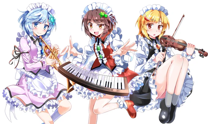 #メイドの日
メイド・プリズムリバー三姉妹 