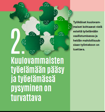 Kuuloliitto's tweet photo. #Hallitusohjelma:an kirjattava osatyökykyisten tilanteen edistämisen lisäksi myös vammaisten työllisyyden parantaminen,.#Palkkatuki käyttöä lisättävä ja varmistettava, että myös vammaiset #nuoret pääsevät mukaan #työelämä:än #kuulo2019 #kuulovamma https://t.co/Yh95184icN