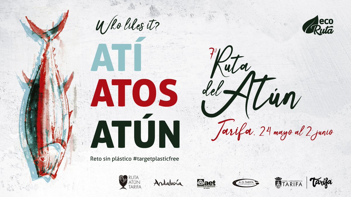 turismo_tarifa's tweet photo. VII Ruta del atún de Tarifa
#7rutaatuntarifa #universotarifa #retosinplastíco #targetplasticfree
@chefkiwilimon @recetasen140 @RecetasLigeras @cocina_es @1080recetas @cookpadrecetas @recetasnestle @thecookmonkeys @Gastronomiaycia @Recetas_Cocina @recetasdemama @CanalCocina https://t.co/DyjMhCBLso