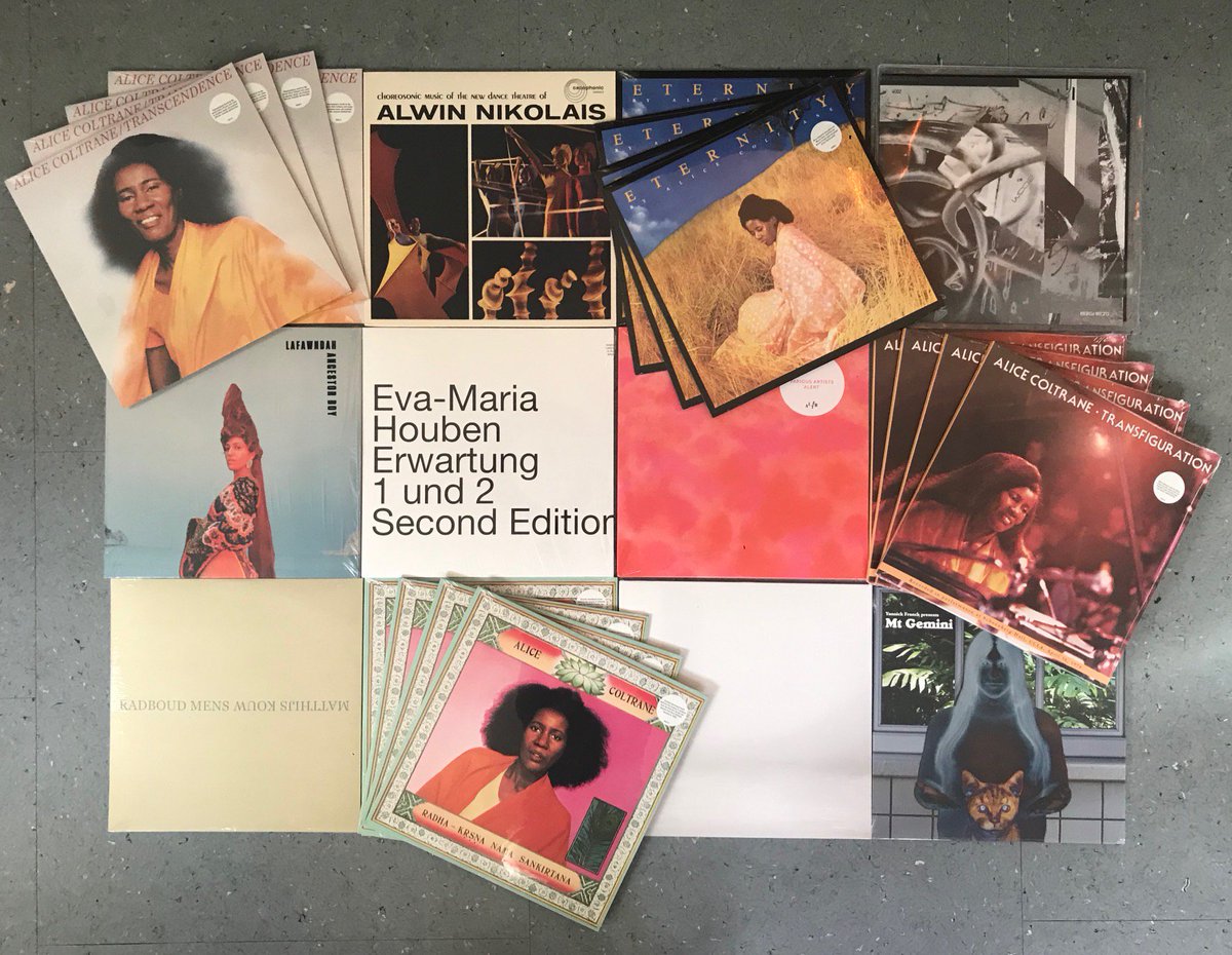 OORRECORDS's tweet photo. #news #alicecoltrane #vinyl #records #galore &amp; then some at #oorrecords #recordstore #zürich #zurich #zureich https://t.co/7aFgrirwXZ