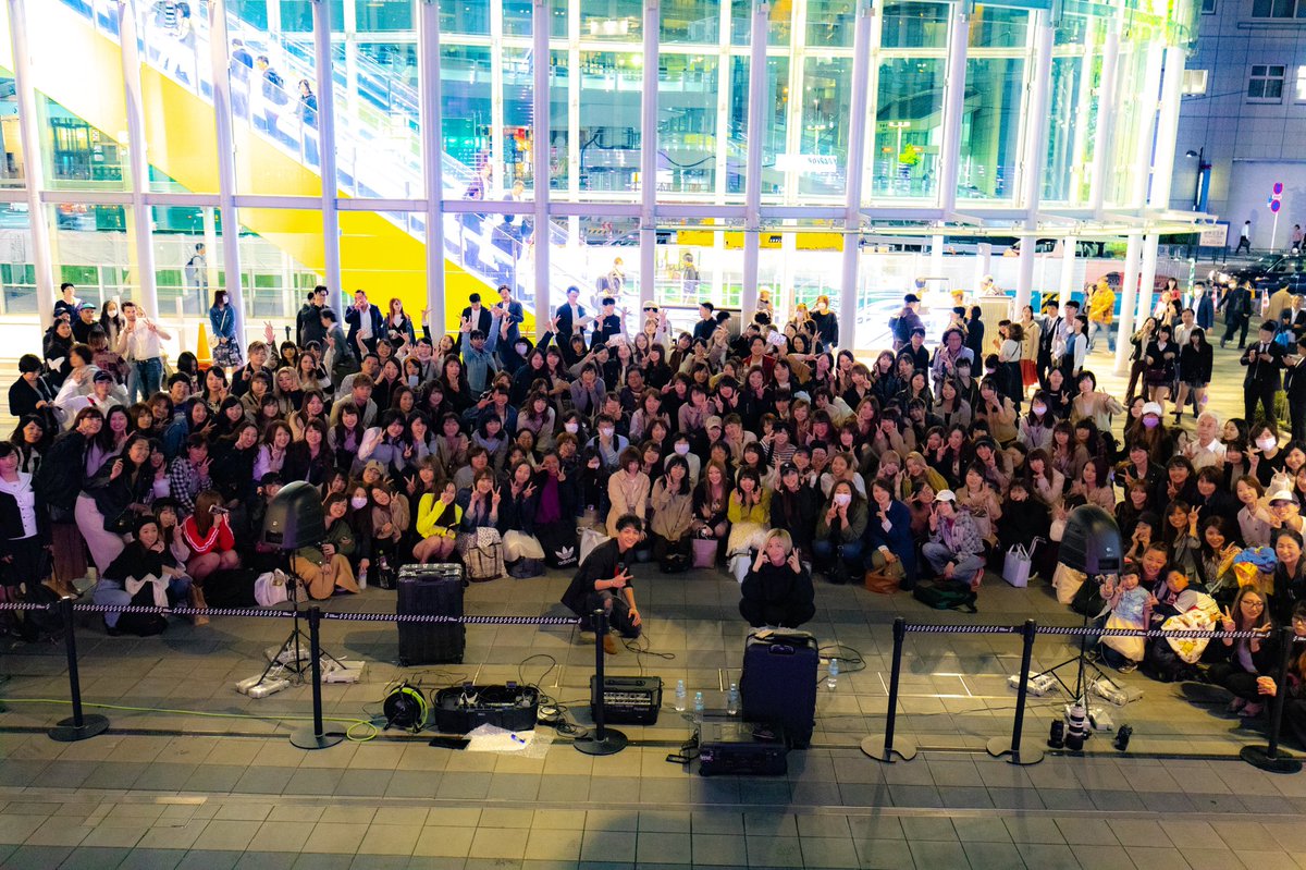 昨日、ANFiNY 初の公式路上LIVE
🌪渋谷STREAM🌪

立ち止まってくださった方々、
そしてFANFiNYのみなさん
ありがとうございました！🎊

みなさんの応援があったからこそ実現できた公式路上LIVEでした！
これからも応援よろしくお願いします♾

#ANFiNY
#アンフィニー
#渋谷STREAM