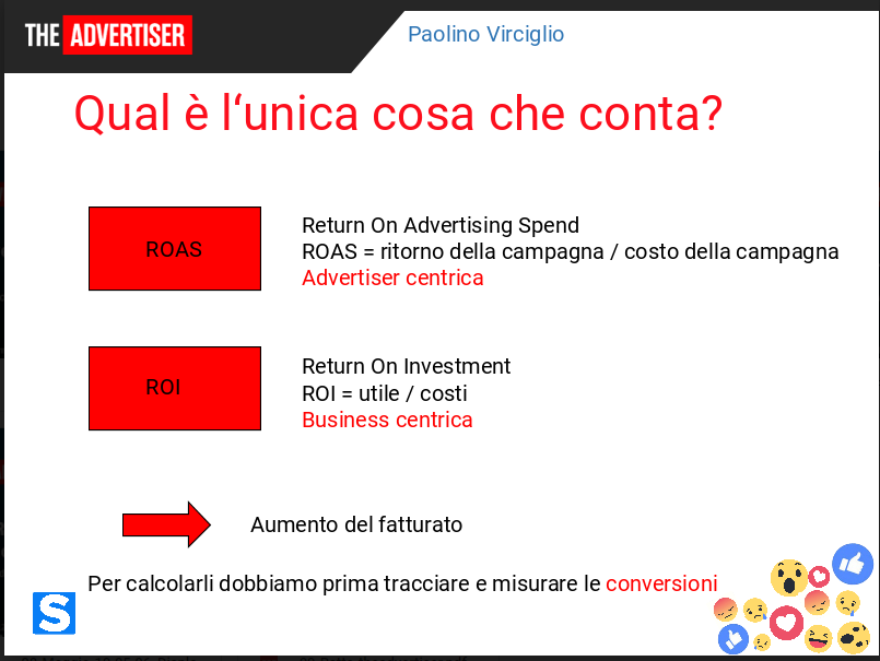 L'unica cosa che conta è questa qui sotto, non i like. @PaoVirciglio <a href="/studiosamo/">Studio Samo</a> #theadvertiser #studiosamo #webmarketing
#Advertising