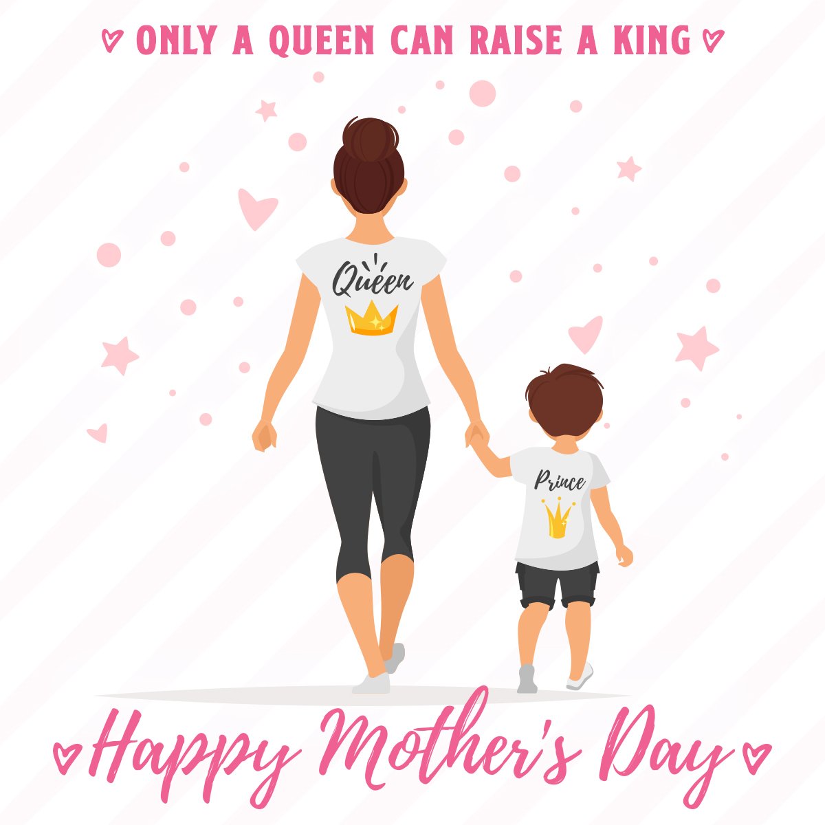 Here’s wishing a Happy Mother’s Day to all the Queens! Tag a Queen and let her know how special she is.