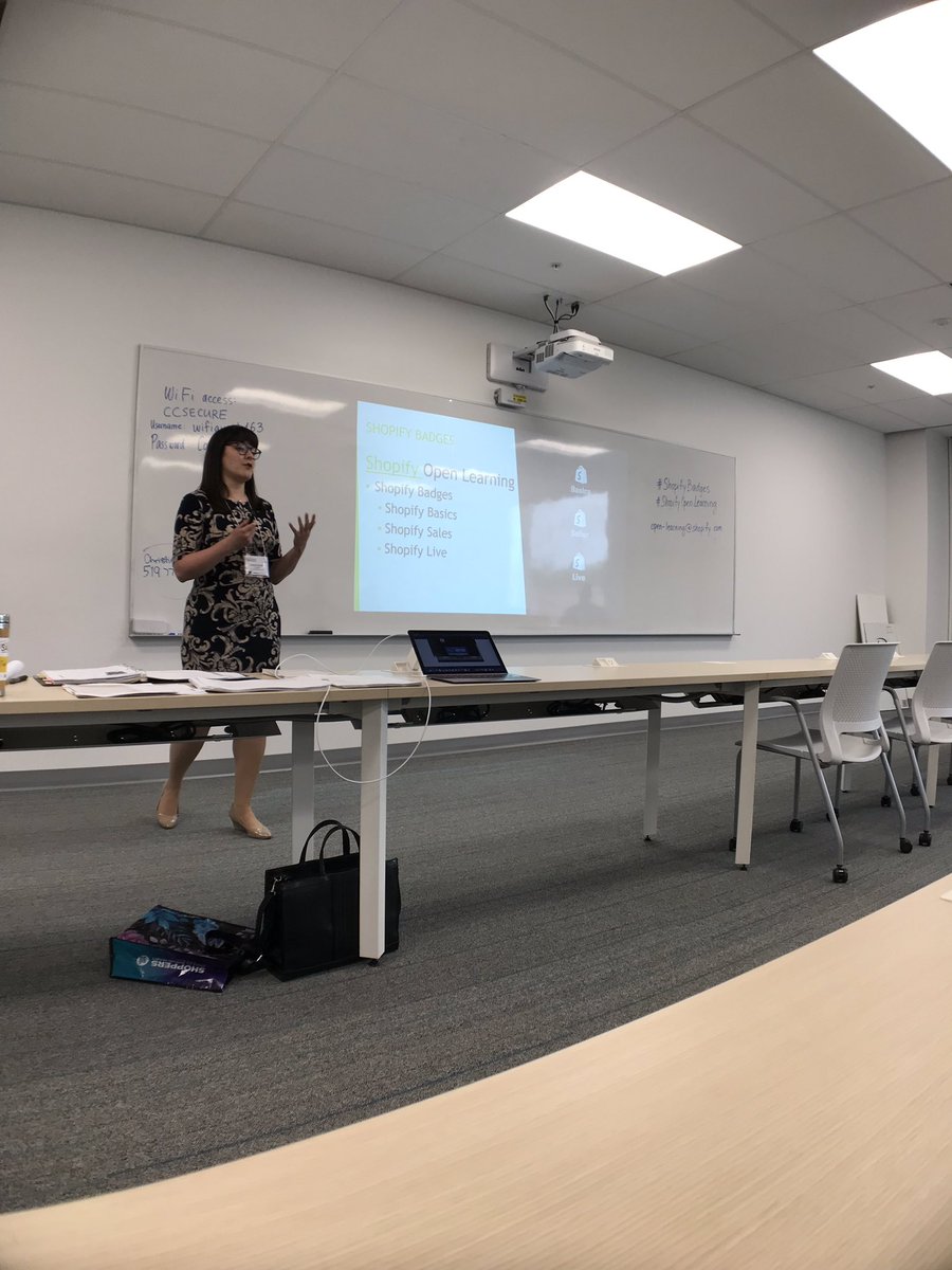 stirstick's tweet photo. Some great insights on bringing @Shopify into the classroom.  Looking forward to bring these into the classroom. Thanks to Therese and the team @whatsinsideslc for piloting this program. #Shopifybadges #shopifyopenlearning #rethinksales https://t.co/n3uu3sPBDv