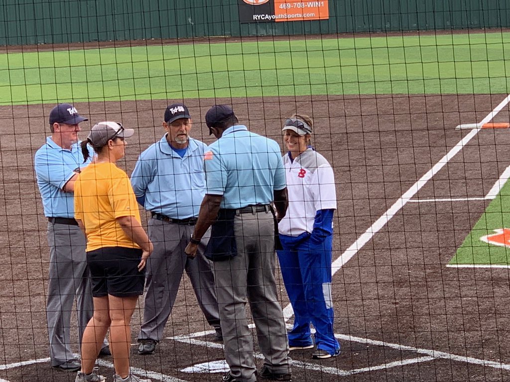 CoachReedUTTSB's tweet photo. So proud of these two past @Patriot_sb coaches! Couple of good teams and coaches facing off. Excited to see these programs continue to excel under @CoachDobrinski and @ashleyendsley9 Good luck to you both! https://t.co/EJFE6o5YEk